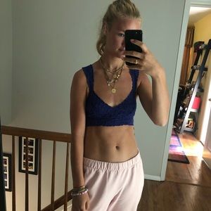 Purple aerie bralette